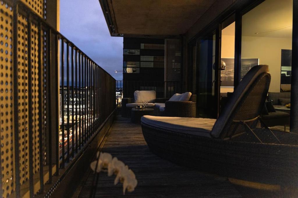 Modern 3Bed Room Sea View Apartment @ Oslo Barcode Exteriér fotografie