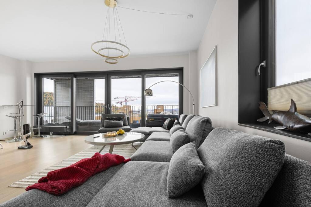 Modern 3Bed Room Sea View Apartment @ Oslo Barcode Exteriér fotografie